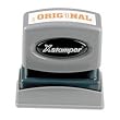 Xstamper One-Color Title Message Stamp, Original, Pre-Inked/Re-Inkable, Orange (1824)