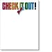Check It Out Letter Paper - 100 Sheets