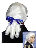 Duke Costume Wig with Bow - COLOR CHOICES