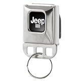 Jeep Large Seatbelt Buckle Key Chain, Licensed Product by Jeep