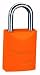 Master Lock 6835ORJ Safety Series Padlock, Aluminum Body, 2-Inch, Orange