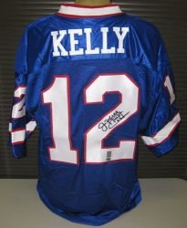 Jim Kelly Signed Buffalo Bills Jersey w/HOF 02