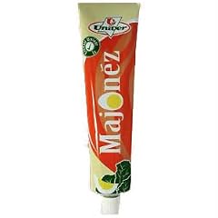 Univer Mayonnaise (Majon�z), 70g Tube - seit 1975 die beliebteste Mayonnaise Ungarns