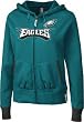 Reebok Philadelphia Eagles Women's Plus Size Chant Hooded Fleece Size: Xxx Large