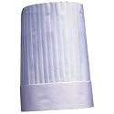 9" Tall White Paper Chef Hat (14-0266)