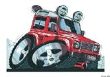 Review The Moneyman  / LAND ROVER DEFENDER KOOLART image CERAMIC MUG 136