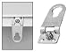 CRL Hanger Set for Aluminum Frame Molding - Pack of 100