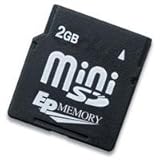 EP Memory 2 GB miniSD Flash Memory Card EPSD/2GB-MINI