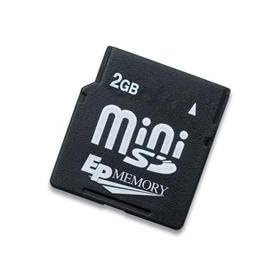 EP Memory 2 GB miniSD Flash Memory Card EPSD/2GB-MINI