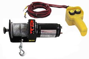 Heavy Duty ATV Winch 12V 2,000 lbs W/ control