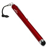 BoxWave Capacitive Stylus for Apple iPad 1, iPad 2, iPhone 4, iPhone 4S, iPod Touch, Amazon Kindle Fire, Blackberry Torch, HTC Amaze 4G, Desire HD, EVO 4G, EVO View 4G, Flyer, Motorola Droid RAZR, Photon 4G, All Touch Screen Tablets (Crimson Red) ~ BoxWave
