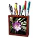 Flowers - Crocus - Tile Pen Holders-5 inch tile pen holder
