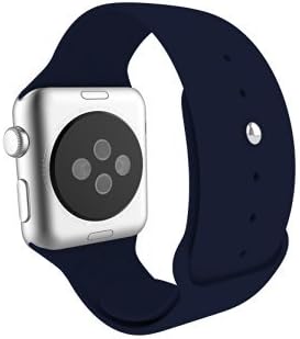 GKKIOO Apple Watch Band Soft Silicone Replacement Sport-Blue-3 Piece