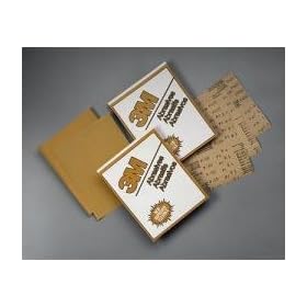 3M(TM) Gold Paper Sheet 216U, 9 in x 11 in P120 A weight, 50 sheets per sleeve [PRICE is per SHEET]