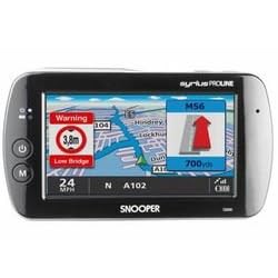 SNOOPER Syrius PROLINE EXPERT GPS 4.3" screen Touch , Info Traffic TMC Premium, Bluetooth