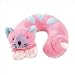 Noodle Head-Travel Buddies Pink Cat 9.5"