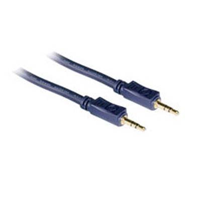 New CABLES TO GO 3ft Velocity3.5mm M/M Stereo Audiocable Fully Molded Connectors Strain Relief