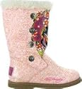 Ed Hardy by Christian Audigier Women's Shearling Love Kills Slowly Boot Strap Mid-Calf Boots Shoes - 19SBS104W Pink