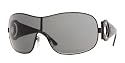 SALVATORE FERRAGAMO FE 1151B 501/87 BLACK/GRAY METAL SUNGLASSES