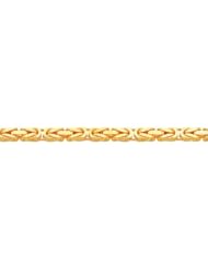 14K Gold Byzantine Chain 20"