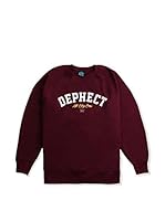 DEPHECT Sudadera Ark (Burdeos)