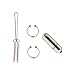 California Exotics / Swedish Erotica Nipple and Clit Jewel Amethyst Body Adornments Adult Sex Toy Kit
