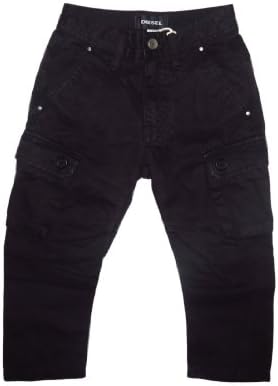 Diesel Boys Cargo Pocket Cotton Gabardine Pant
