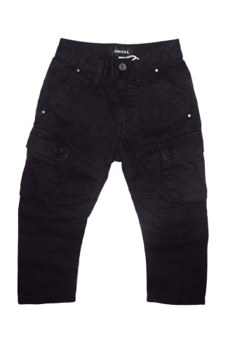 Diesel Boys Cargo Pocket Cotton Gabardine Pant