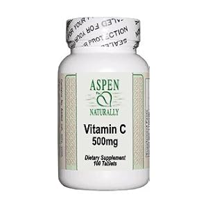 Vitamin C, 500 mg, 100 Tabs