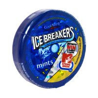 Hersheys, Ice Breakers Sugar Free Cool Mint - 1.5 Oz, 8 Pieces In Each Pack
