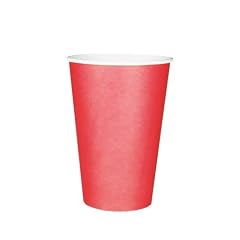 Trinkbecher, Pappe 0,2 l � 7 cm 9,7 cm rot Menge: 300 St Hei�getr�nkbecher, Kaffeebecher, Einwegbecher, Party-Trinkbecher, ToGo-Becher