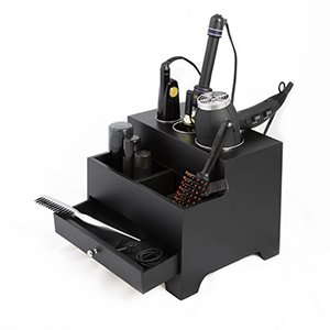 PERSONAL/BLACK 3 Comp Hair Dryer Org with Power Strip