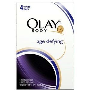  Olay Body Age Defying Moisturizing Bars, 4-Count 4.25 oz. (Pack of 12) 