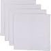 Now Designs Set of 4 Basic Napkins, White