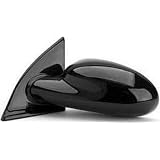 1997-2002 Saturn SC S Manual Door Mirror Gloss Black LH by Online Part Bin