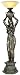 Caryatid Maiden Torchiere Floor Lamp