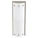 Sea Gull Lighting 47142-98 Centra Two-Light Wall Sconce, Brushed Stainless Finish with Satin White Glass Sea Gull Lighting 47142-98 Centra Two-Light Wall Sconce, Brushed Stainless Finish with Satin White Glass