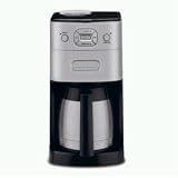 Cuisinart DGB-650BC Grind-and-Brew Thermal 10-Cup Automatic Coffeemaker, Brushed Metal