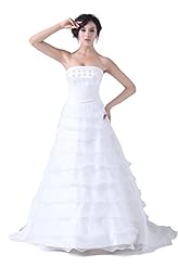 Organza/Satin Lace Corset   Waistline  Dress