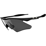IMAGE OF Oakley M Frame Heater Adult Sport Fashion Sunglasses w/ Free B&F Heart Sticker - Black/Grey / One Size Fits All