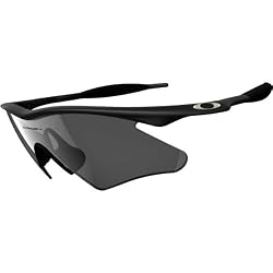 Oakley M Frame Heater Adult Sport Fashion Sunglasses w/ Free B&F Heart Sticker Bundle - Black/Grey