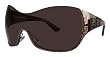 FENDI FS463 210 BRONZE METAL SUNGLASSES