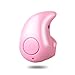 TopePop Mini V4.0 Stereo Wireless Bluetooth Headset Small Invisible In Ear Earpiece Earphones Micphone for iPhone 6 6S Plus SE 5S 5C Galaxy Note 4 5 S5 S6 S7 Edge Plus LG G3 G4 (Pink)