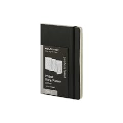 Moleskine 2012 Professional Project Planner Black Soft Cover Pocket