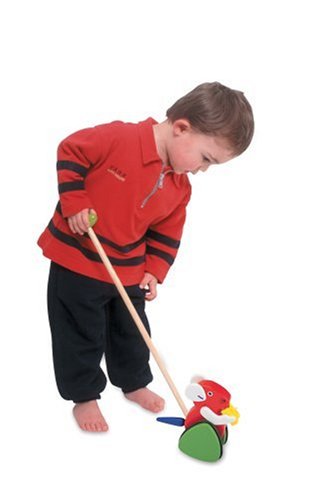 Childrens Toyshop   : Pintoy Wooden Push Along Mouse