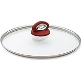 Bialetti Aeternum Red 07030 Glass Cover, 12-inch