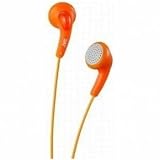 JVC HAF140DN Gumy Headphone (Orange)