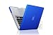 Case Star ® Royal Blue rubberized Case / Cover SET for 13