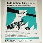 Buy Exodus Main Theme Piano solo Vintage Sheet Music by Ernest Gold