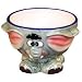 ZooBuds Hand Painted Ice Cream or Cereal Bowl - Elephant Design